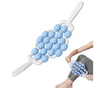 Rodillo De Masaje Para Piernas - Masajeador Muscular - Aparato De Masaje Ajustable Para Muslos Cuerpo Cuello Y Brazos Durante Yoga Ejercicio Y Actividades Deportivas