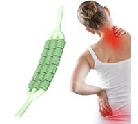 Rodillo de masaje para piernas - Rodillo muscular | Masajeador de piernas | 3-Row Flexible Massage Stick, Pp Construction, Lightweight Yoga Mahjong Stick, Integration Training Tool, Muscle Relaxation