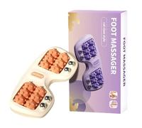 Rodillo De Masaje Portátil Para Pies, Masaje Pies Con 3 Técnicas Reflexología, Rodillo Masajeador Muscular, Fisioterapia Fascitis, Para Fascitis Plantar, Alivios Y Recuperación Muscular, 29x15cm