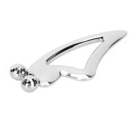 Rodillo de metal for raspar la piel facial, placa Gua Sha for modelar el rostro, placa manual reafirmante y lifting. palo de masaje