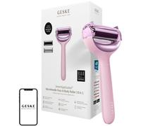 Rodillo de microagujas 8 en 1 para rostro y cuerpo (rosa) - GESKE