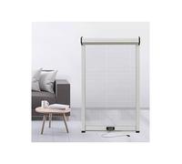 Rodillo de pantalla magnético retráctil para ventanas, diseño enrollable invisible con cordón de tracción