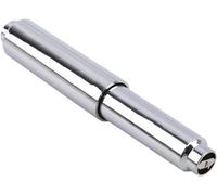Rodillo de papel higiénico plateado de repuesto para portarrollos de papel higiénico, soporte de plástico para papel higiénico, husillo, restaurante, inodoro, inserto en baño, cocina, suministros para