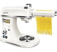 Rodillo de pasta y accesorio de corte, 3 en 1, juego para batidora ZACME de pie, incluye rodillo de hoja de pasta, cortador de espagueti, cortador de fettuccine