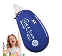 Rodillo De Pegamento De Doble Cara - Dispensador De Cinta Adhesiva, Herramienta De Adhesivo De Álbum De Corredor De Cinta Transparente | Adhesivo Transparente De Rollo De Pegamento Fuerte Para