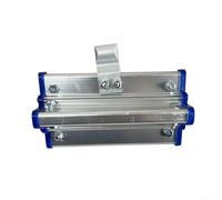 Rodillo de película de invernadero, máquina de escalada eléctrica de aluminio para tubos de balanceo de 25 mm, 32 mm, sistema de elevación de ventilación lateral (25 tubos)