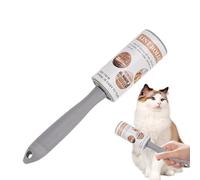 Rodillo de pelusa de pelo de mascotas, rodillo de pelusa reutilizable de doble cara para depilación de mascotas, eficiente y removedor de pelo para ropa, tapicería, asientos de coche, mango ergonómico