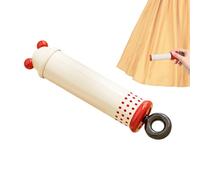 Rodillo de pelusa lavable, herramienta de gel adhesivo 2 en 1 para eliminar el pelo de mascotas (16 cm), cepillo limpiador de polvo reutilizable para ropa, alfombras, muebles, raspador de viaje