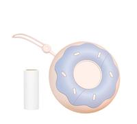 Rodillo de pelusa para mascotas - Removedor de pegajosos giratorio, Herramienta de limpieza profunda de alfombras de sofá Limpiador portátil reutilizable, Construcción de silicona ABS re