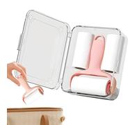 Rodillo De Pelusa: Recolector De Pelusas De 3,86 X 3,07 X 1,26 Pulgadas, Limpiadores De Pelo De Perro, Eliminación De Adhesiva De Tamaño De Viaje | Rodillo De Pelusa para Ropa, Muebles, Sofá, A