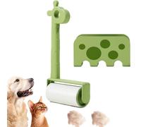Rodillo de pelusa súper pegajoso | Removedor de pelo para mascotas, herramienta de limpieza de forma animal para mascotas suelo coche