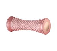 Rodillo de pie - Bola de masaje muscular portátil de 6,7 x 2,6 pulgadas para pies relajantes, manos, hombros con función de tejido profundo, herramienta de masaje familiar y tiene