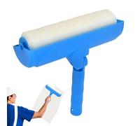 Rodillo de pintura con mango de 10 pulgadas sin salpicaduras, pintura ergonómica para un acabado liso | imprimación, látex, aplicador de esmalte interior, exterior, renovación profesional del hogar