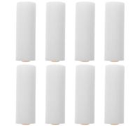 Rodillo de Pintura de Esponja Blanco, Paquete de 12, Mango Ergonómico
