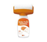 Rodillo de pintura de pared-Herramienta de retoque de olor 2 en 1, fórmula de secado rápido compatible con agua y pinturas a base de solventes, solución de reparación portátil | Hogar Cocina da ba