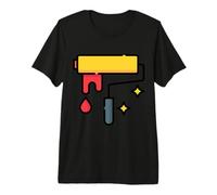 Rodillo de Pintura Decorator Painter Camiseta Premium