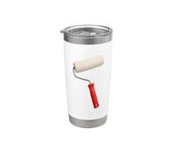 Rodillo de pintura Decorator Painter Vaso térmico de acero inoxidable de doble pared