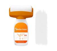 Rodillo de pintura para reparación de pared, 500 g, 21 x 8,5 x 3 cm, cepillo de rodillo de pintura recargable, crema portátil de secado rápido, para muebles, sala de estar, puerta, baño, tina interior