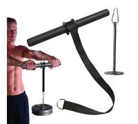 Rodillo de potencia del brazo: entrenamiento de fuerza para la muñeca, los músculos del brazo, la muñeca y el rodillo del brazo, el rodillo del brazo con peso | Mango de refuerzo