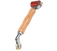 Rodillo de presión de goma multiusos, mango ergonómico, excelente para artesanos ambiciosos y proyectos, esquina de metal