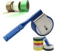 Rodillo de prueba adhesivo manual, comprobador de adherencia de cinta sensible a la presión, mango cóncavo, carga del rodillo: 2000 ± 50 g, ancho: 45 mm