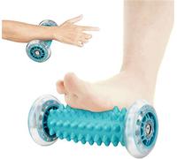 Rodillo de relajación de la fascia plantar de la mano de la rueda del masaje del yoga El rodillo del dolor muscular del pie estimula la relajación miofascial.