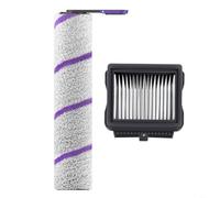 Rodillo de repuesto y filtro HEPA para robot de limpieza Narwal, Islandia, F1, S1 Max Ultra y S1, cepillo de microfibra con sistema de filtración de alta eficiencia