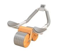 Rodillo de rueda AB - Enrutador de ejercicio de resistencia al corazón con soporte de codo, AB Trainer | Rodillo Abdominal compacto para entrenamiento de cuerpo completo en casa, equipo de fitness