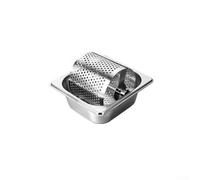 Rodillo de rueda de mantequilla de acero inoxidable para untar uniformemente en pan y alimentos a la parrilla, herramienta de cocina resistente al óxido para cocinar en interiores y exteriores (sin