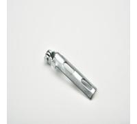 Rodillo de rueda guía de sierra caladora para 55 varillas alternativas, accesorios de sierra de metal compatibles con 55 modelos, plata/negro (paquete de plata)