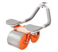 Rodillo de rueda para abdominales, dispositivo de entrenamiento de fitness, entrenador abdominal resistente, rueda de ejercicio duradera para hombres y mujeres, herramienta de entrenamiento de fuerza