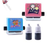 Rodillo de sello de cálculo educativo, fabricante de ejercicios aritméticos, dispositivo de aprendizaje de conteo, impresora de ecuaciones aleatorias, herramienta de tinta duradera para niños