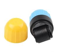 Rodillo de sello de notación musical para herramientas de instrucciones de guitarra, conveniente para profesores de música para facilitar lecciones de teoría (amarillo azul)