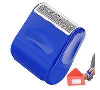 Rodillo de sello de seguridad, ABS, 5,9 x 6,5 x 3,2 cm, sellos de seguridad de protección de identidad, bloqueador de información, privacidad confidencial para borradores de correo, documentos