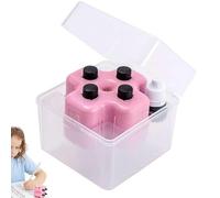 Rodillo De Sello Matemático - Sello De Rodillo Matemático 4 En 1 Para Niños | Juguetes De Aprendizaje De Multiplicación De División Con Tinta De Recambio Para Niños, Maestros Y Preescolares (Rosa)