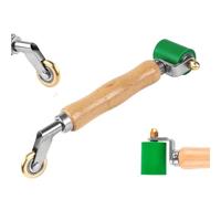 Rodillo de silicona for pistola soldadura plástico 40 mm, resistente a altas temperaturas, for herramientas PVC/TPO/EPDM Para Seam(Green B)