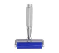 Rodillo de Silicona para Pantallas con Rodamiento de Hierro Azul, Antiestático y de Alta Resiliencia para Limpieza Manual en Entornos Técnicos (6 Pulgadas)