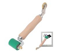 Rodillo de silicona resistente al calor de 1.57 pulgadas de 1.57 pulgadas con una herramienta de suavizado de papel tapiz de centavo de 0.24 para soldadura de PVC/TPO/EPDM