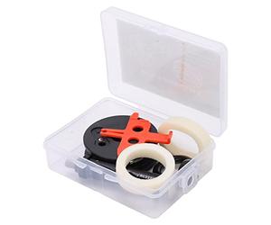 Rodillo de Sujeción de Cadena de CiclismoRodillo de Sujeción de Cadena de Ciclismo, Herramienta de Limpieza del Tensor del Cubo de Bicicleta Conveniente Magnético Compacto Simple