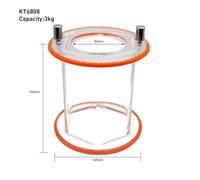 Rodillo De Tambor Giratorio For KT 6808 KT 2000, Pulidor De Joyas, Máquina Pulidora, Capacidad Del Barril 3kg 5kg,Máquina multiusos(KT6808 Drum)