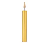 Rodillo de Teñido de Borde de Cuero, Aplicador de Cuero Herramientas de Pintura al Óleo Artesanal Rueda de Bronce de DIY Herramientas de Procesamiento de Bordes de Pintura(Amarillo)