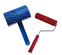 Rodillo de textura de madera de goma con patrón realista, herramienta de pintura en relieve para arte de pared fácil y decoración del hogar, herramienta de textura de muebles