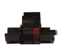 Rodillo de tinta para calculadora compatible Victor IR40T, negro/rojo