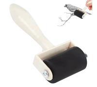 Rodillo De Tinta | Rodillos Para Estampar Con Mango De Madera - Aplicador De Tinta, Herramienta De Estampado Para Impresión, Transferencia, Scrapbooking, Papel Artístico, Papel Tapiz