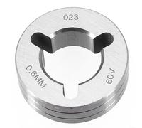 Rodillo de transmisión de soldador para MIG, rollo de alimentación de alambre moleteado en V en tamaños .030 .035 .045 para Miller para máquina de soldadura MIG alimentador de alambre (#1)