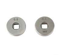 Rodillo de transmisión para soldadores MIG, kit de rodillos de alimentación de alambre moleteado V U compatible con tamaños de alambre .023 .030 .035 .045 mm y blindado de gas WEL(#15)