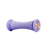 Rodillo de yoga para fascias plantares, masaje muscular, ejercicio, fitness, estimulador, herramienta estimuladora de meridianos, masajeador manual de pies (morado)
