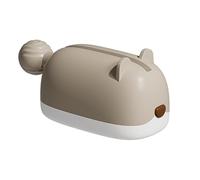 Rodillo exprimidor de cepillo de dientes, enrollador de tubos, dispensador de pasta, bonito soporte de animales para pasta de dientes, loción, ungüento, facial, organizador de mostrador de baño