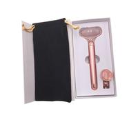 Rodillo Facial de Jade Oro Rosa, Masajeador Manual
