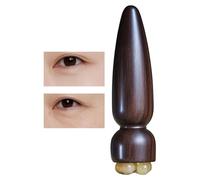 Rodillo facial de madera: mini masajeador portátil, herramienta de masaje para el cuello y el cuerpo, material natural duradero, equipo de spa apto para viajes, dispositivo de relajación calmante, per